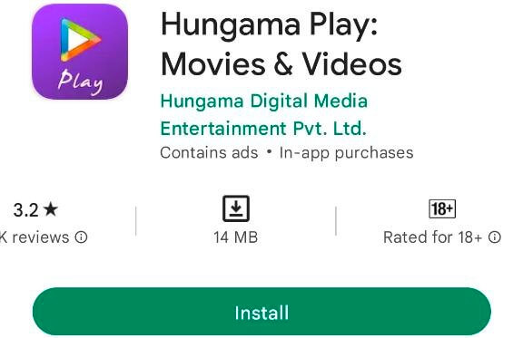 hungama play movie dekhne ka app