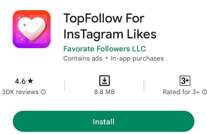 topfollow for instagram likes